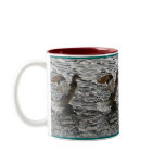 Mallard Duck Flapping on a Pond Gift Mug