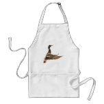 Mallard Duck in Flight aprons