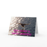 MALLARD DUCK Landing Travelers Photo Greeting Card