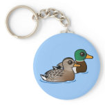 Mallard Pair Key Chain