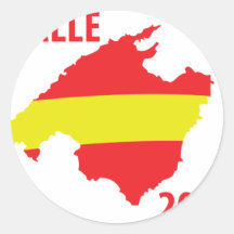 malle contour 2009 icon round stickers