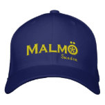 Malmo Sweden embroidered hats