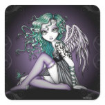 "Malory" Violet Tattoo Angel Stickers