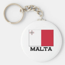Malta Flag Key Chains