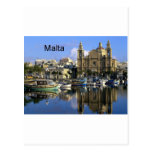 Malta Vallete Harbour (St.K) Postcard