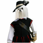 Maltese Black Musketeer Photo Sculpture photo sculptures
