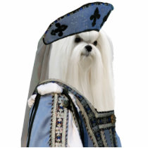 Maltese Blue Princess Photo Sculpture