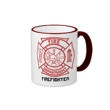 Maltese Cross / Firefighter - mug