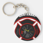 Maltese Cross - Lieutenant (black helmet) Key Chain