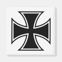 Maltese Cross Magnet