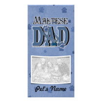 Maltese DAD Picture Card