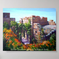 Maltese Farmhouse at St. Paul's Bay Print