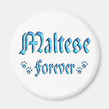 Maltese Forever Magnets