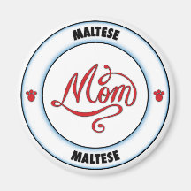MALTESE FRIDGE MAGNETS