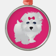 Maltese Ornament