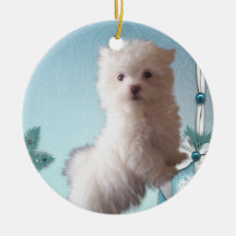 malteseblue christmas tree ornaments