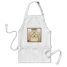 Maltipoo Cartoon Aprons