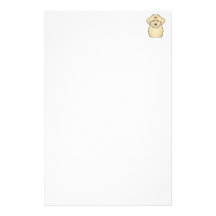 Maltipoo Cartoon Customized Stationery