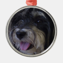 maltipoo christmas ornament
