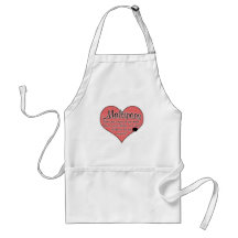 Maltipoo Paw Prints Dog Humour Aprons