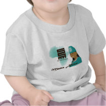Mama Africa turquoise Tees