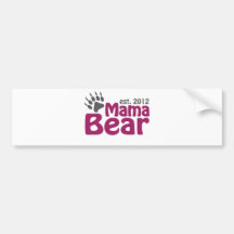 Mama Bear Claw 2012 Bumper Sticker
