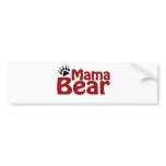 Mama Bear Claw bumper stickers