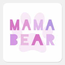 Mama bear sticker