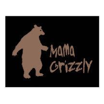 Mama Grizzly Post Cards