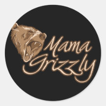 Mama Grizzly Stickers