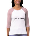 Mama of 3 boys t-shirts