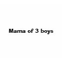 Mama of 3 boys t-shirts