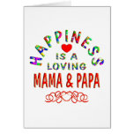 Mama & Papa Happiness cards