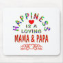 Mama & Papa Happiness Mouse Mats