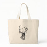 Mammal / Deer / WhiteTailed Deer Head bags