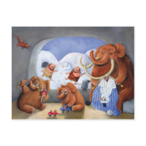 Mammoth Family postcards by colonelle Mammoth Family postcards