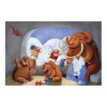 Mammoth Family posters by colonelle Mammoth Family posters