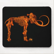 Mammoth Skeleton and Mouse mousepads