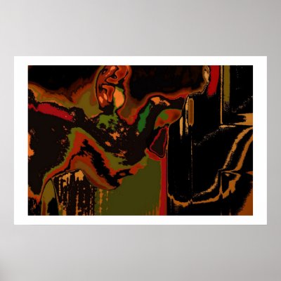Man Alone (Coloured In) Posters by chehade