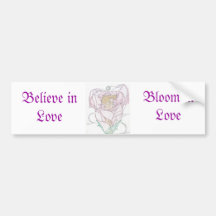 Man and Woman in Rose Bumper Stickers