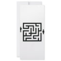 man and woman labyrinth icon rack cards