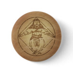 Man as Universe Chinese Magic Charms Pin