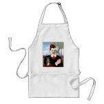 Man & Cat by Henri Rousseau Aprons