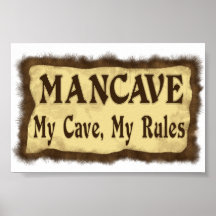 Man Cave Posters