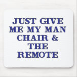Man Chair & Remote Mousepad