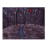 (MAN CHASING A BALLOON) POSTCARDS