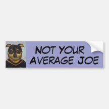 Man Dog Joe Bumper Stickers