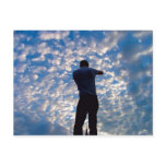 Man in the Clouds postcards