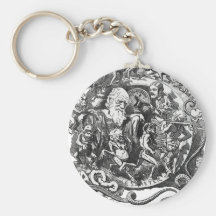 Man Is But A Worm Key Chain