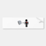 Man Loves Duct Tape Bumper Sticker
